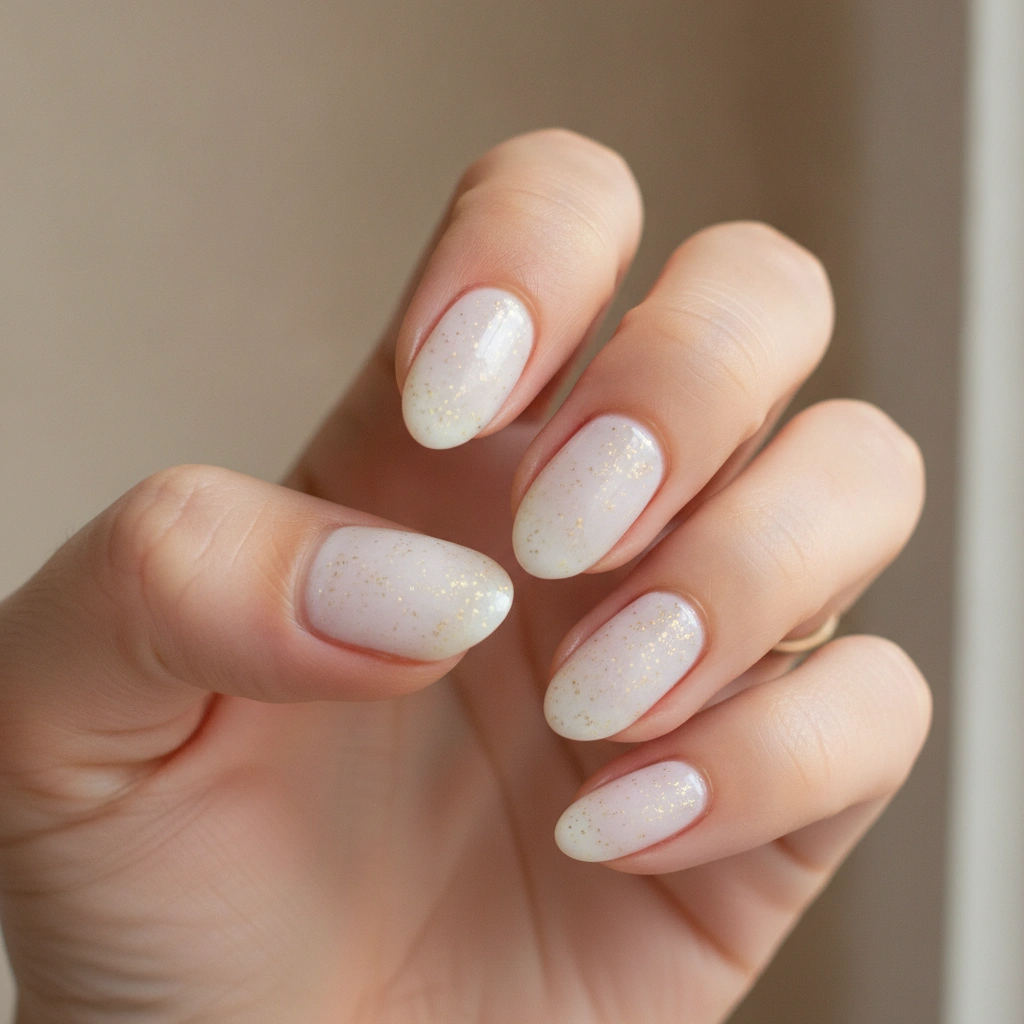 Thin Brown Outline nails