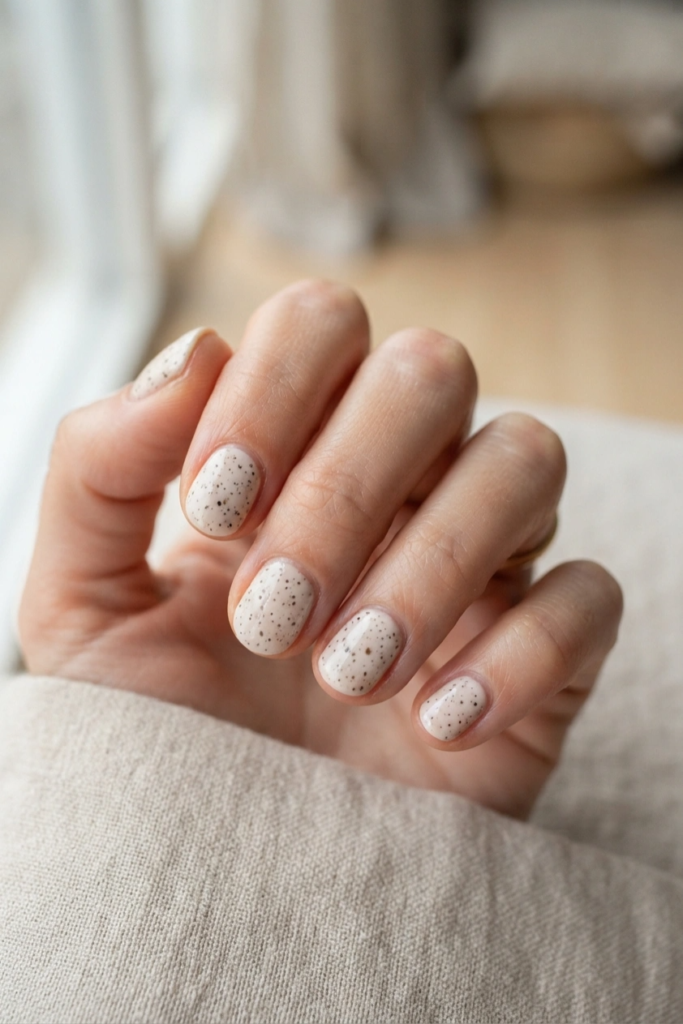Speckled egg nails
