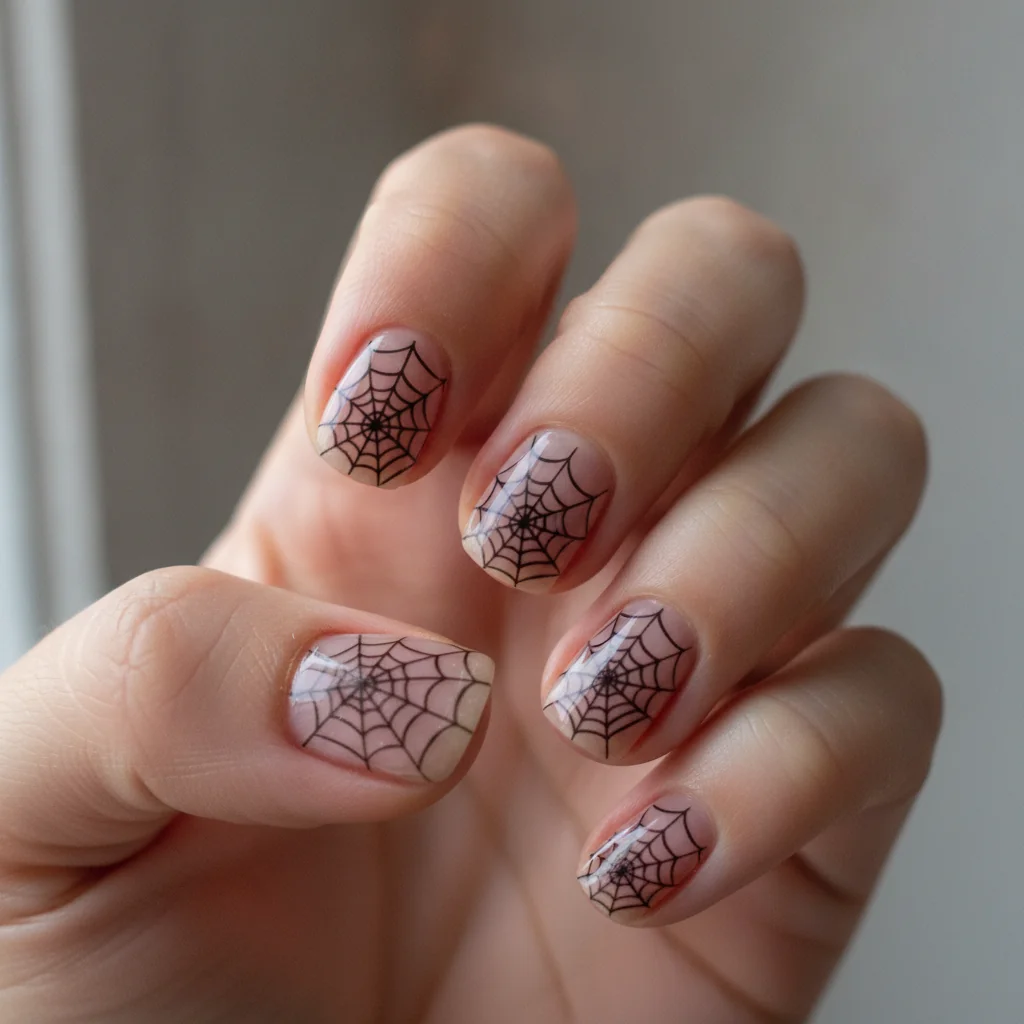 Encased Web for short nails