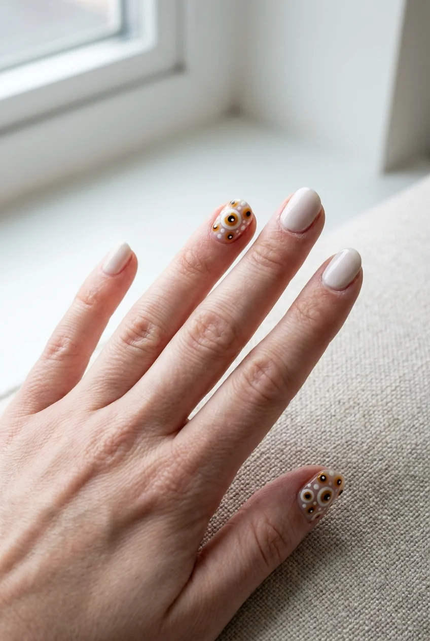 Eyeball for short nails