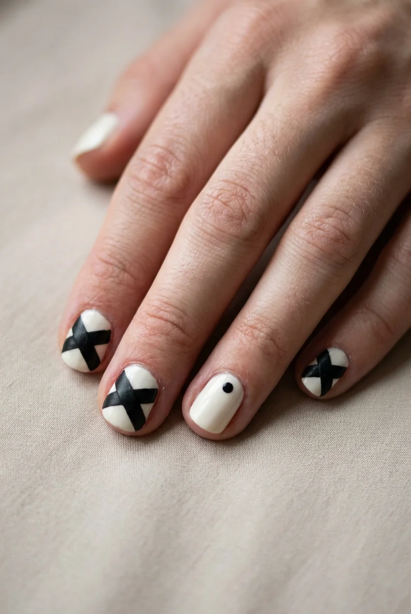Mummy wrap for short nails