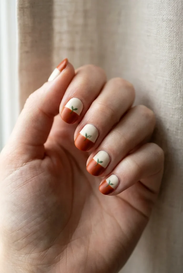 Pumpkin Nails: 20 Designs From a Single Dot to a Carved Face